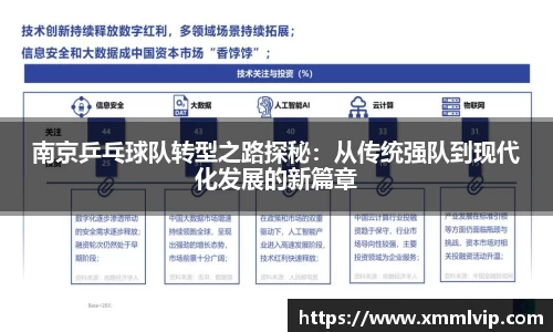 南京乒乓球队转型之路探秘：从传统强队到现代化发展的新篇章